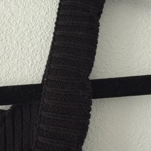 Joie Knit Women's  Midi Dress Sleeveless Casual Black/White Stripe Size Large - Picture 4 of 6